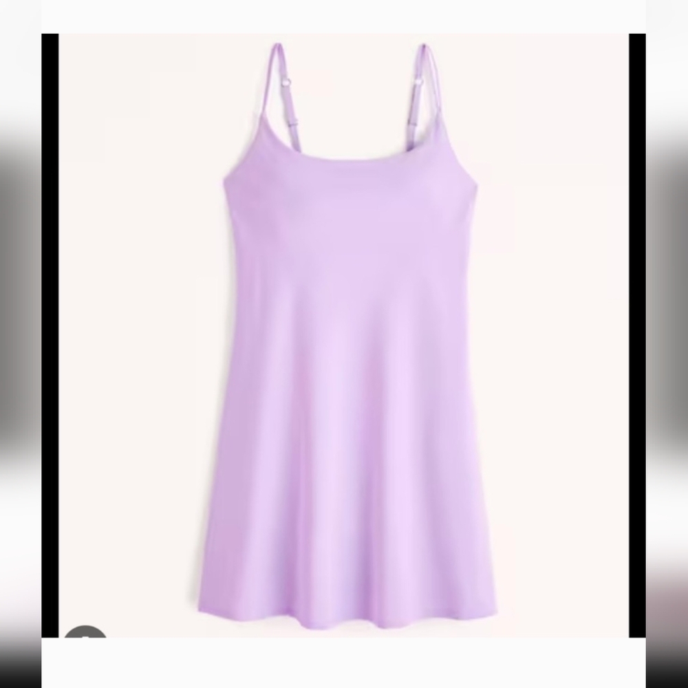 Abercrombie & Fitch Travelers Mini Dress - Lavender